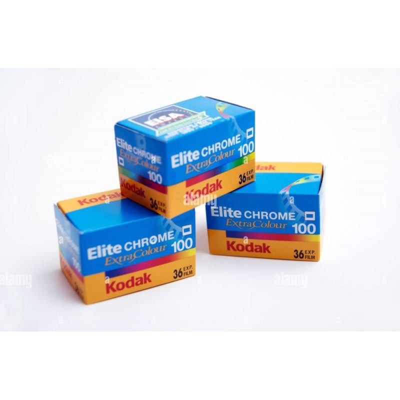 Kodak Dia-E6 Elite CHROME ExtraColour 100 – 36 pose VINTAGE  (Expired 2004)