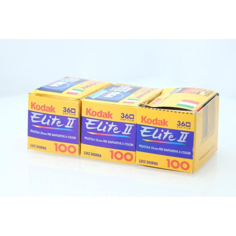 Kodak Dia-E6 Elite II 100 – 36 exposures VINTAGE  (Expired 1999)