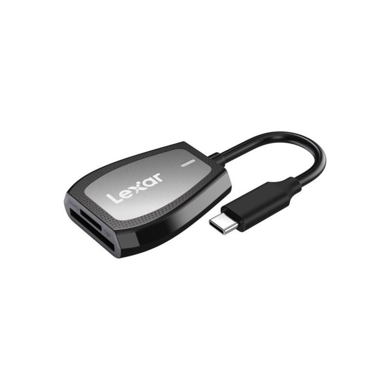 Lexar Professional Dual-Slot USB-C Lettore per SD e microSD