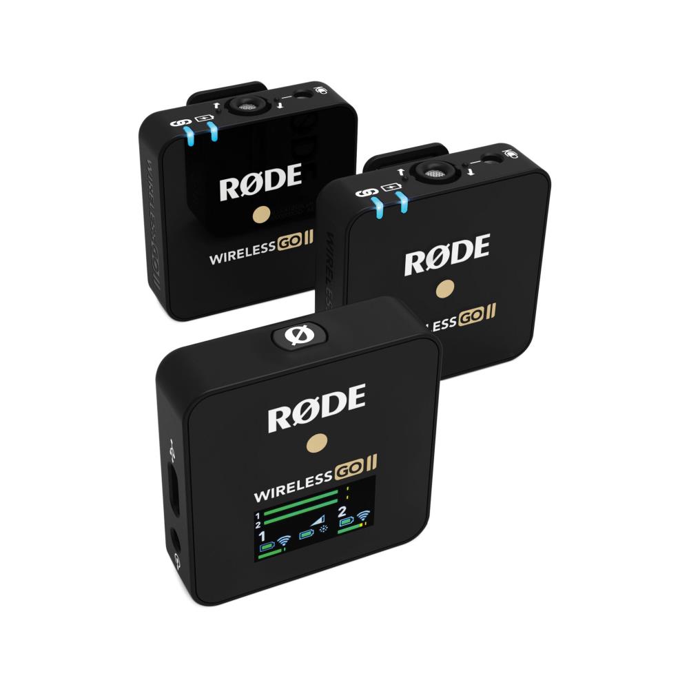 RODE Wireless GO II Dual Channel Wireless Microphone System