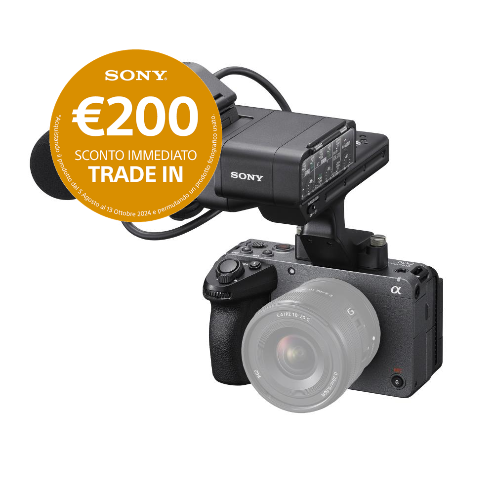 Sony FX30 Cinema Line Kit con Impugnatura XLR