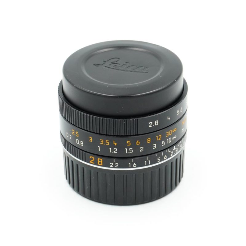 Leica Elmarit-M 28mm f/2.8 ASPH. – Nero Anodizzato – Cod. 11677