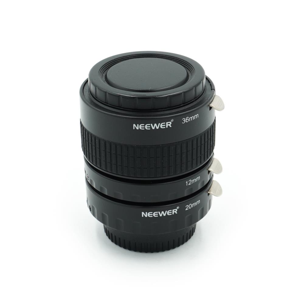 Neewer 3-Piece AF Macro Extension Tube Set (Nikon F)