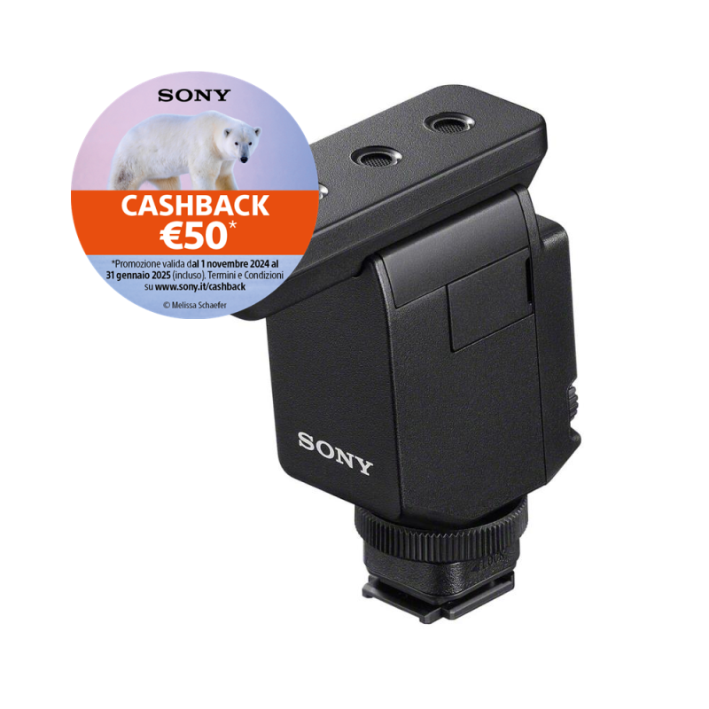 Sony ECM-B10 Compact Camera-Mount Digital Shotgun Microphone