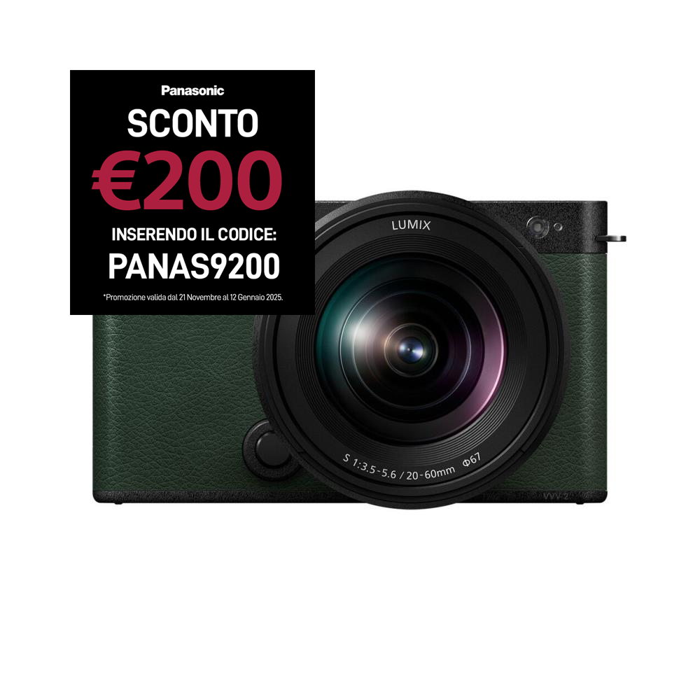 Panasonic S9 - Green   Lumix S 20-60mm f/3.5-5.6