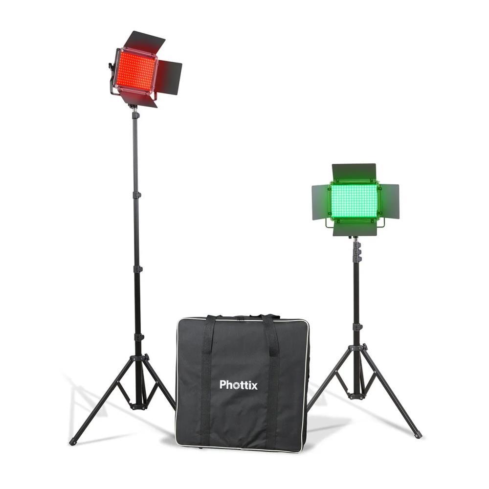 Phottix Kali50R RGB Studio LED Twin Kit