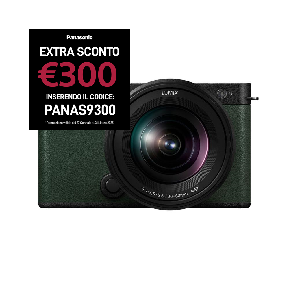 Panasonic S9 - Green   Lumix S 20-60mm f/3.5-5.6