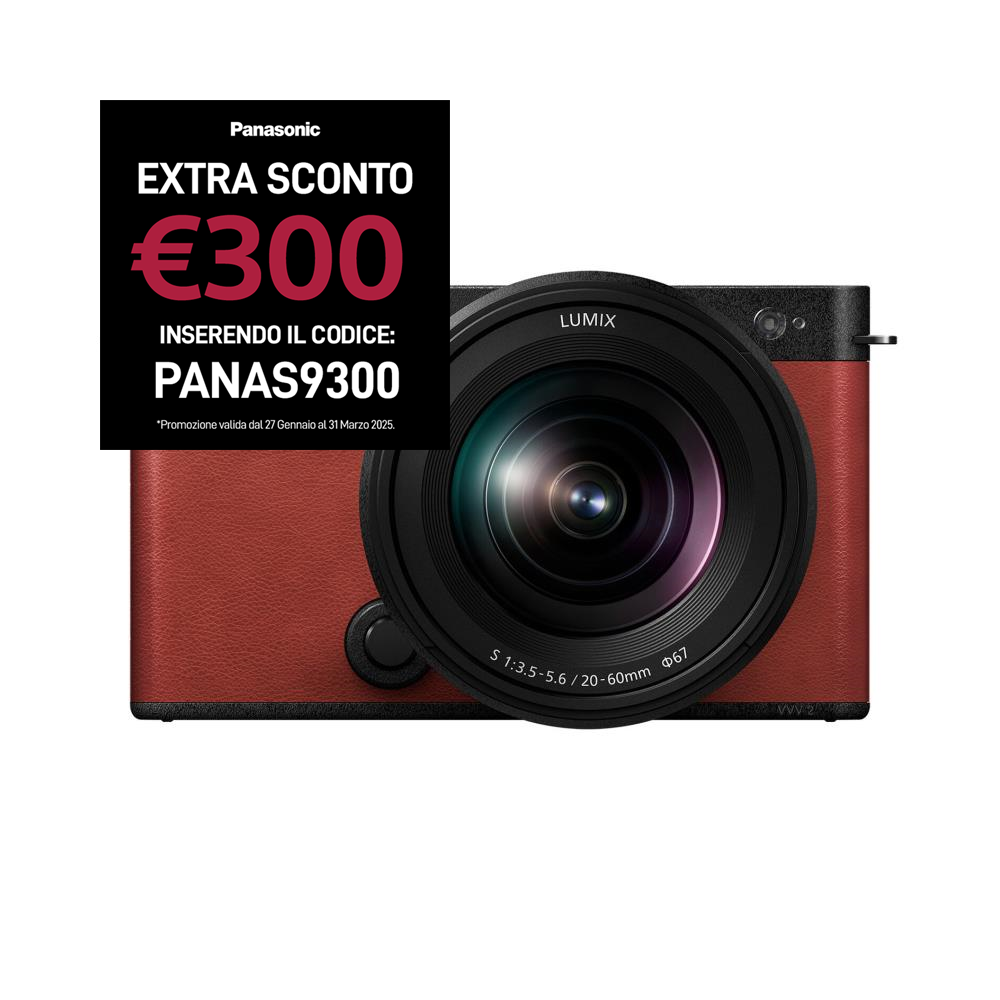 Panasonic S9 - Red   Lumix S 20-60mm f/3.5-5.6