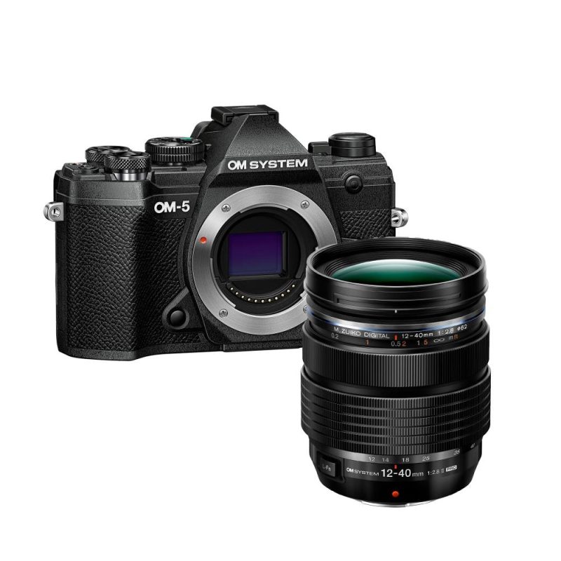 OM System OM-5 + M. Zuiko ED 12-40mm f/2.8 Pro II – Black