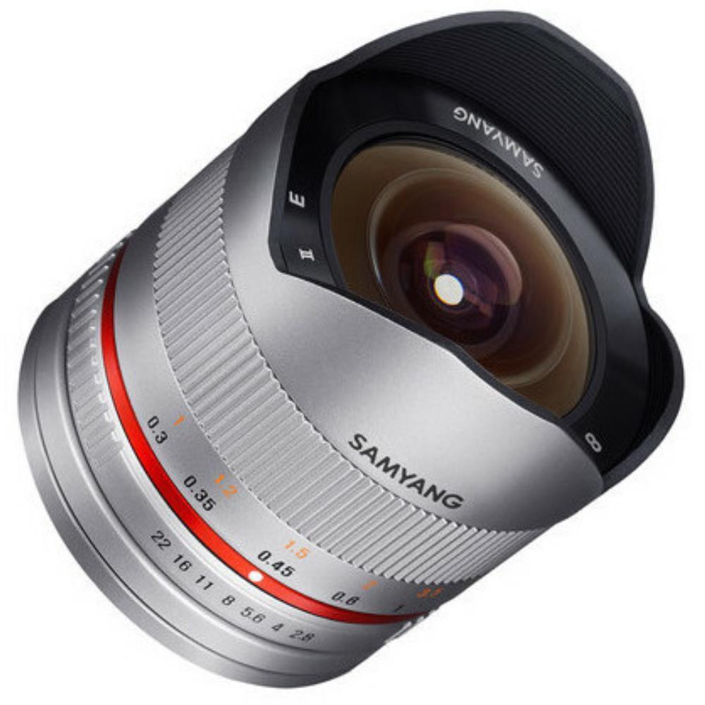 Samyang 8mm f/2.8 UMC Fisheye II (Canon EOS M) - Silver