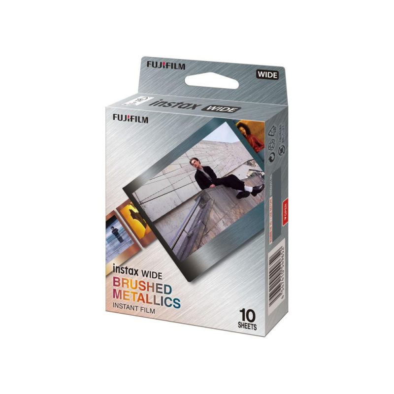 Fujifilm Instax Wide – Brushed Metallics (10 pellicole)