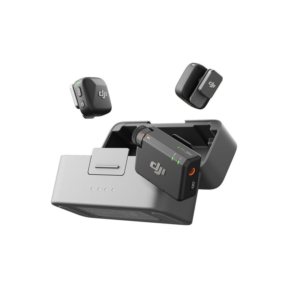 Dji Mic Mini (2 Tx   1 Rx   Charging Case)