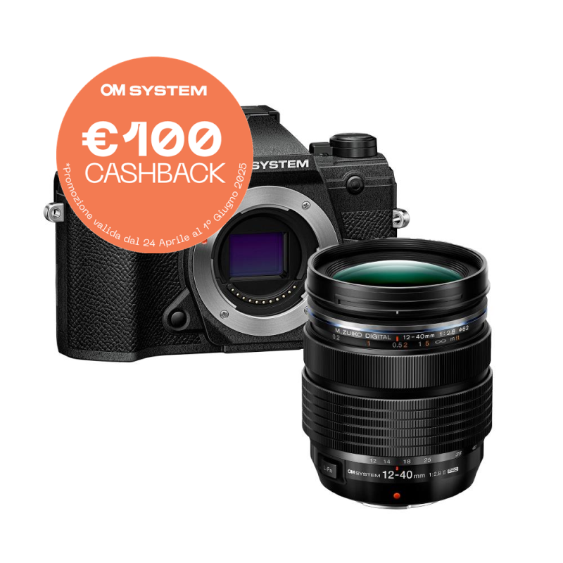 OM System OM-5 + M. Zuiko ED 12-40mm f/2.8 Pro II – Black