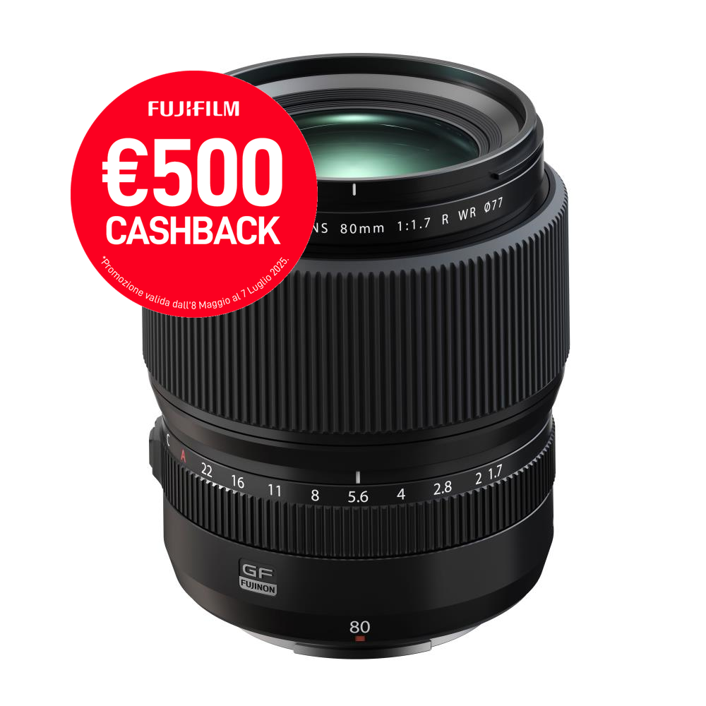 Fujinon GF 80mm f/1.7 R WR