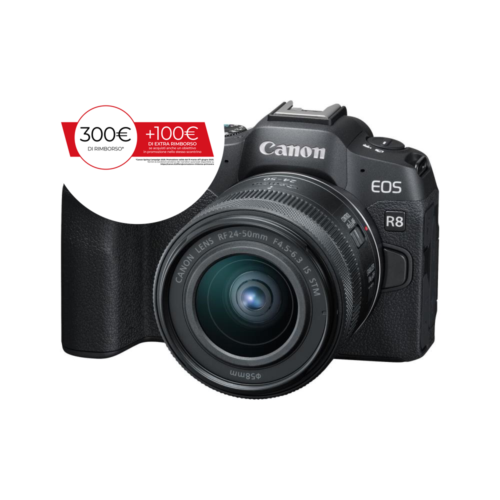 Canon EOS R8   RF 24-50mm f/4.5-6.3 IS STM