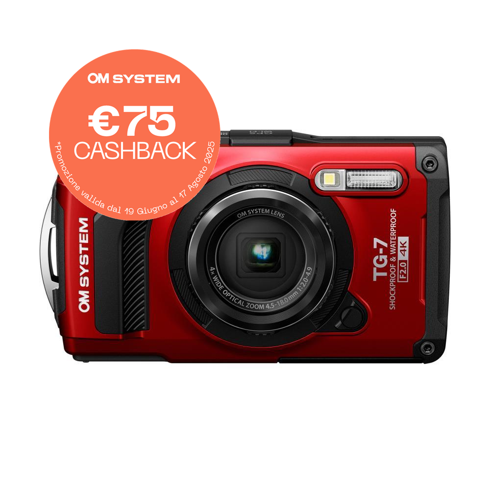 OM System Tough TG-7 - Red