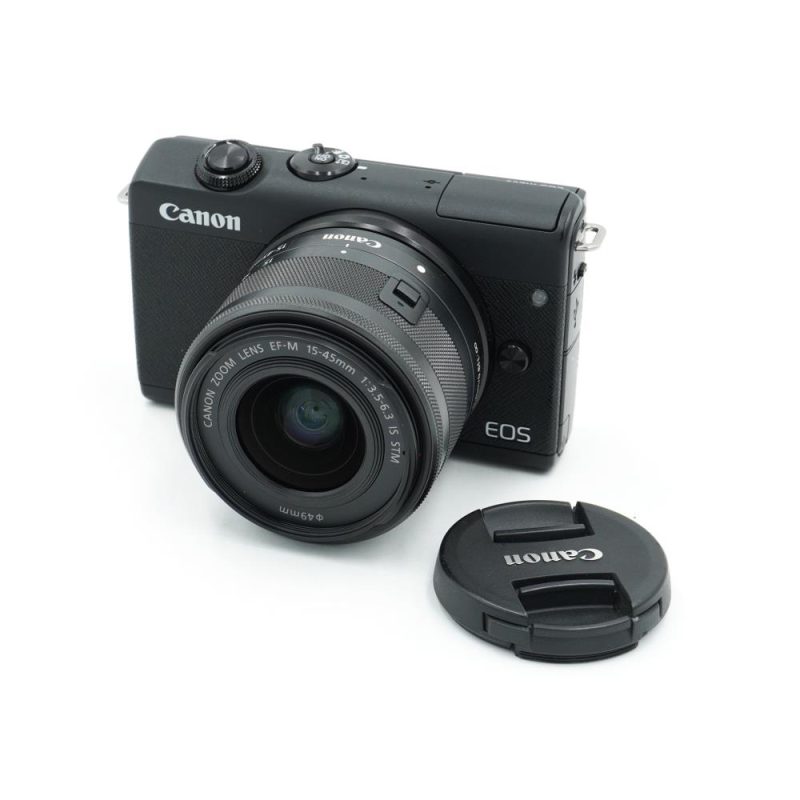 Canon EOS M200 + EF-M 15-45mm f/3.5-6.3 IS STM – Black