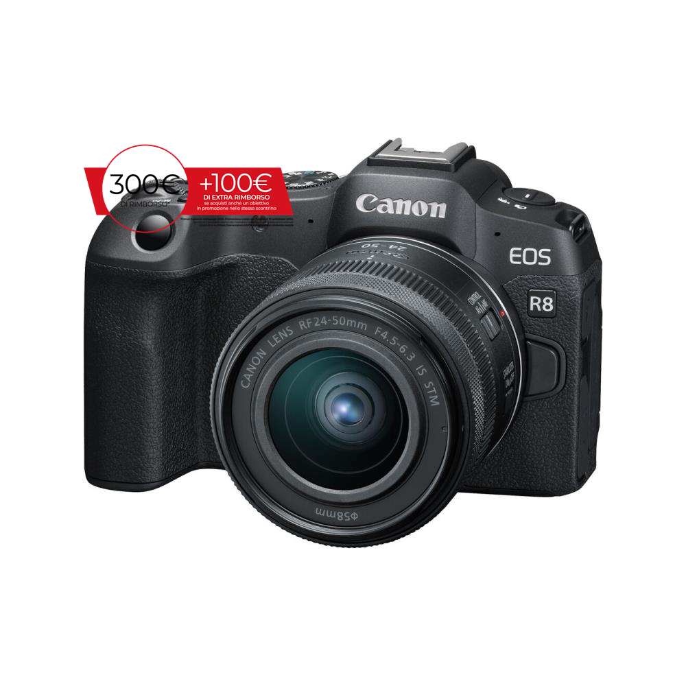 Canon EOS R8   RF 24-50mm f/4.5-6.3 IS STM