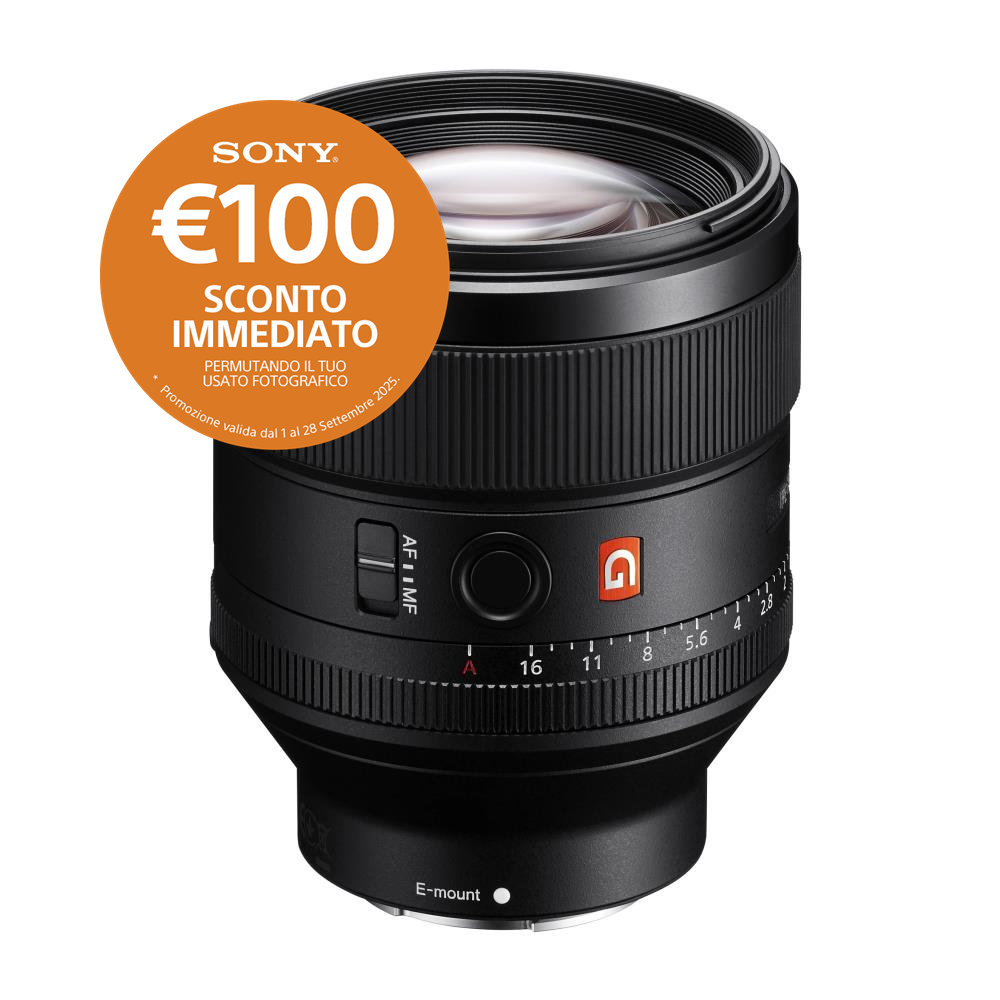 Sony FE 85mm f/1.4 GM