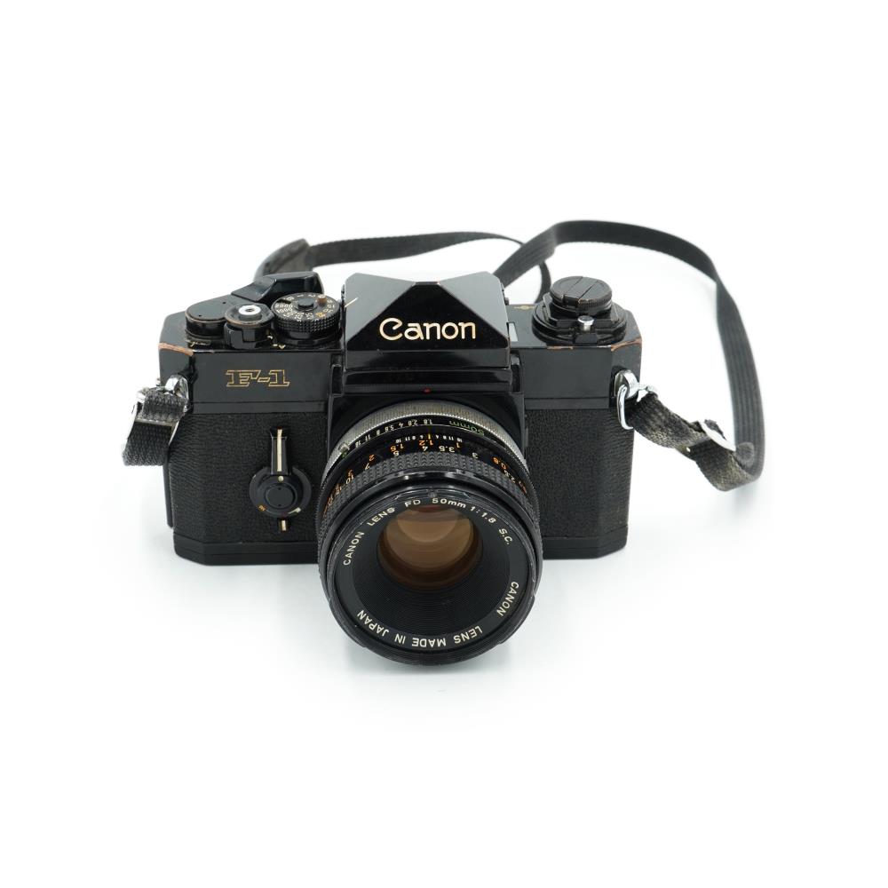 Canon F-1   FD 50mm f/1.8 S.C. (1979)