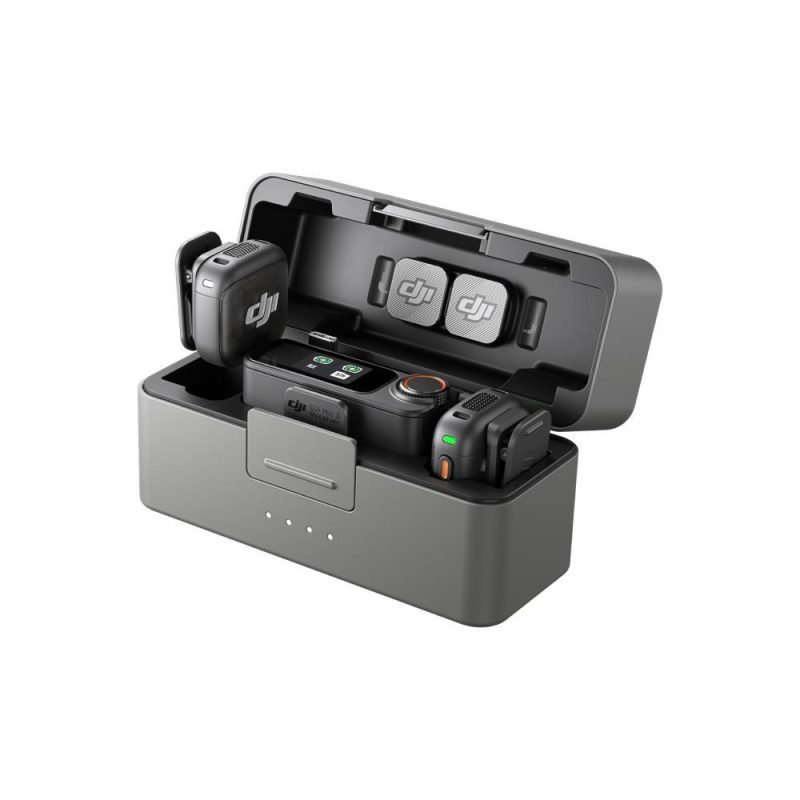 Dji Mic 3 (2 TX, 1 RX e Custodia di ricarica)