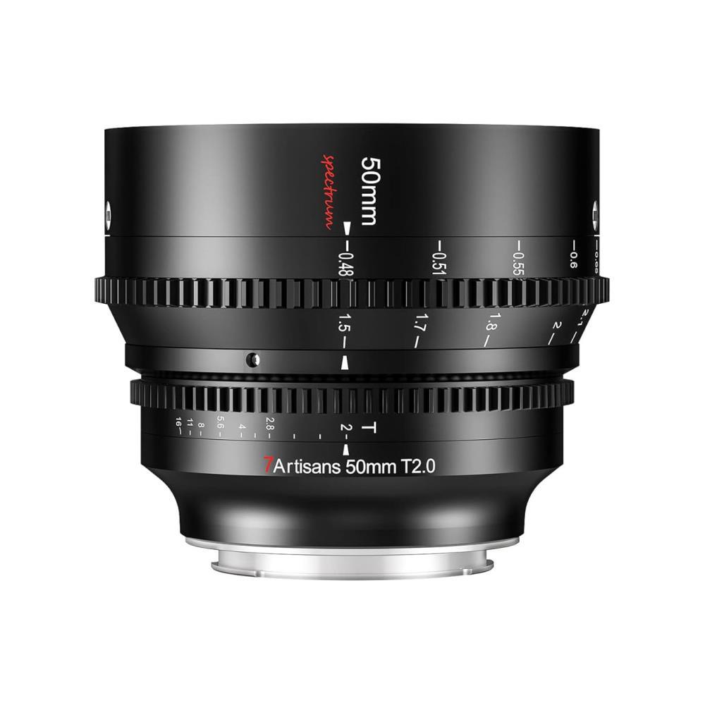 7Artisans 50mm T/2.0 Spectrum (Sony E)