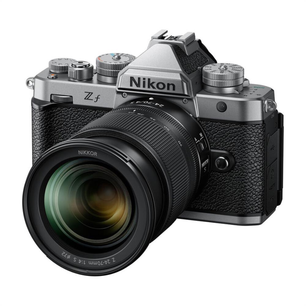 Nikon Zf Silver Z 24-70mm f/4 S Lexar SDXC 128GB Professional 1.066x