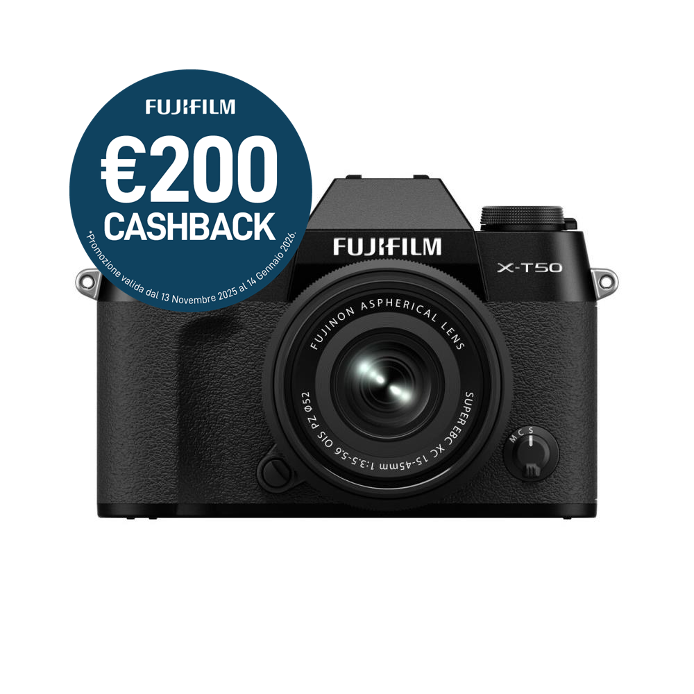 Fujifilm X-T50   XC 15-45mm f/3.5-5.6 OIS PZ - Black