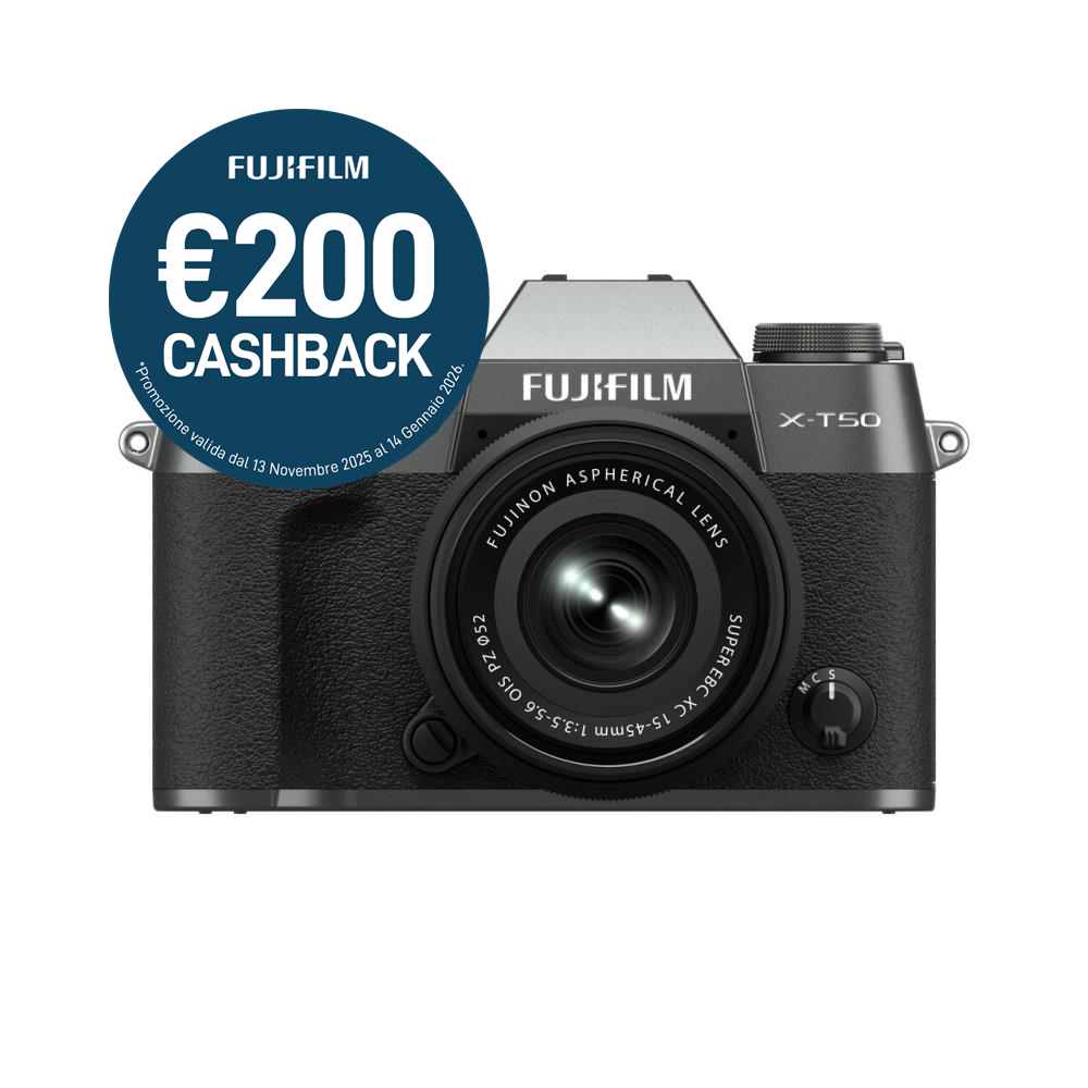 Fujifilm X-T50   XC 15-45mm f/3.5-5.6 OIS PZ - Charcoal Silver