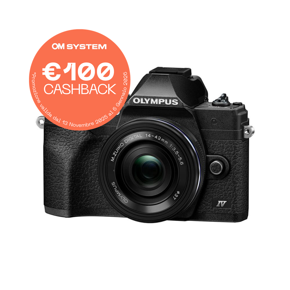 Olympus OM-D E-M10 IV ED 14-42mm f/3.5-5.6 EZ - Black
