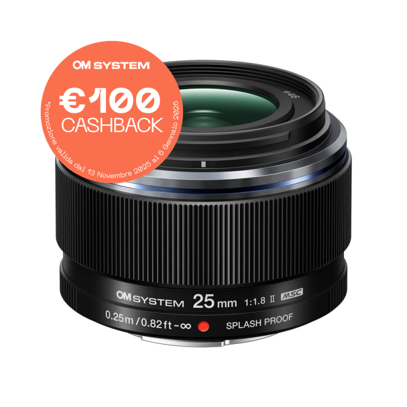 OM System M.Zuiko Digital ED 25mm f/1.8 II