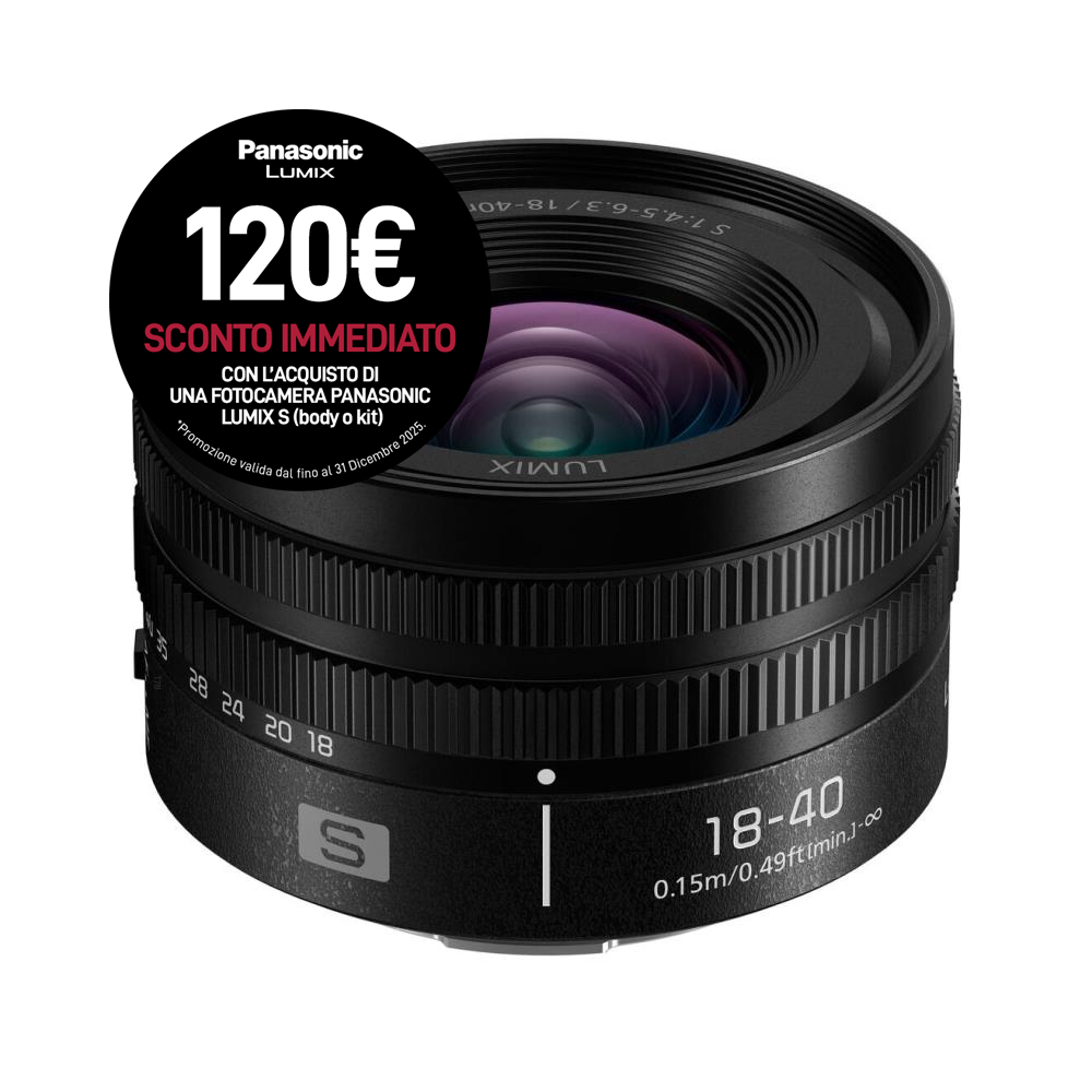 Panasonic Lumix S 18-40mm f/4.5-6.3