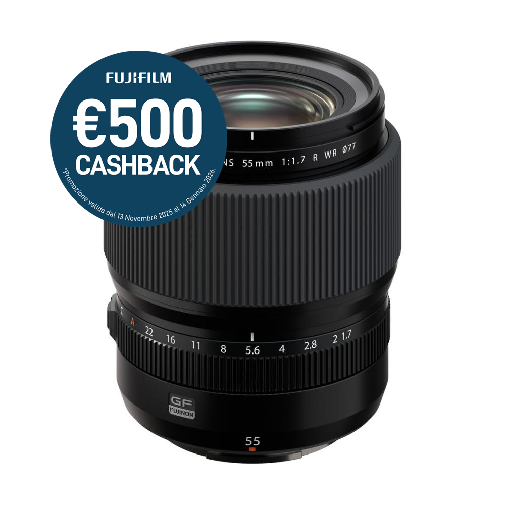 Fujinon GF 55mm f/1.7 R WR
