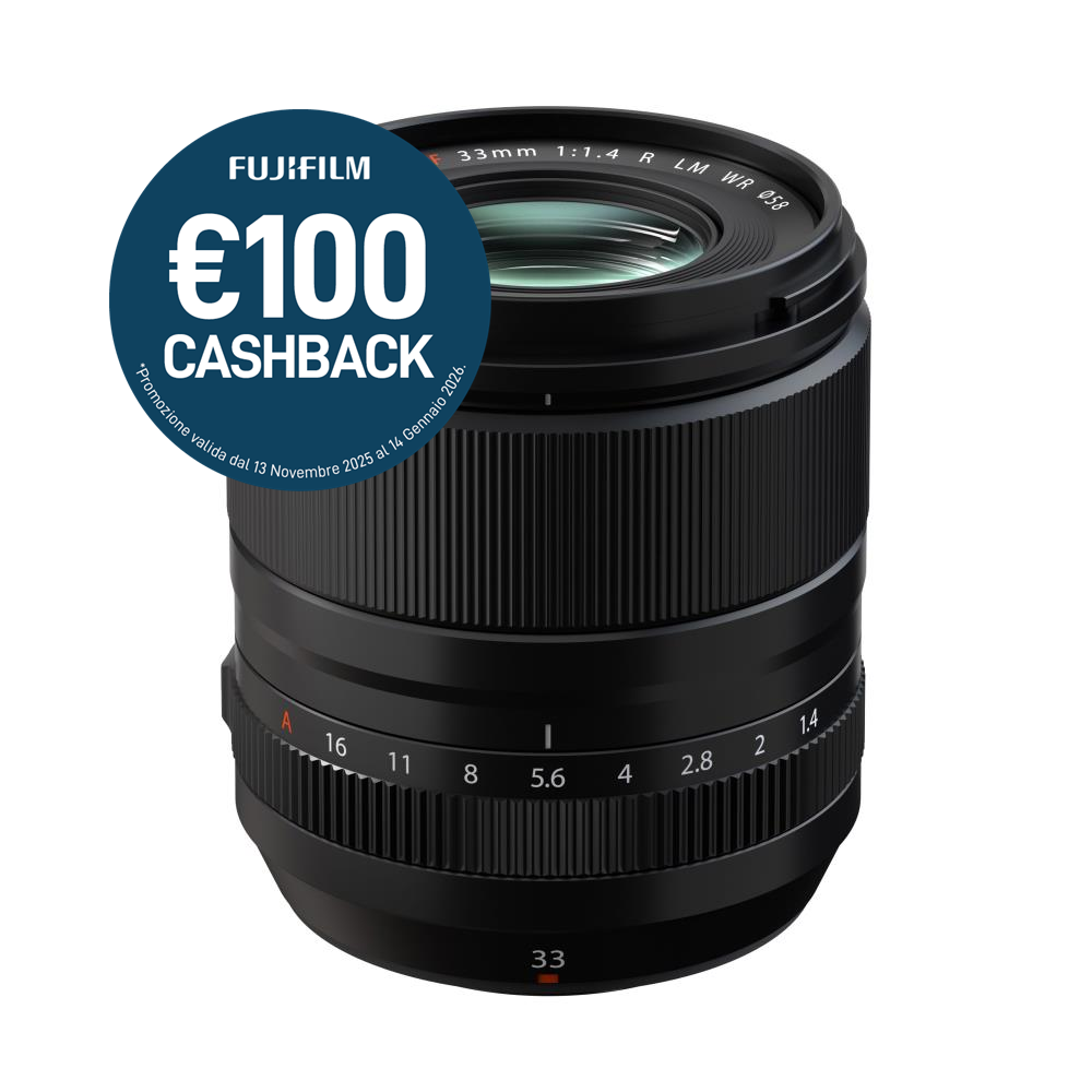Fujinon XF 33mm F1.4 R LM WR
