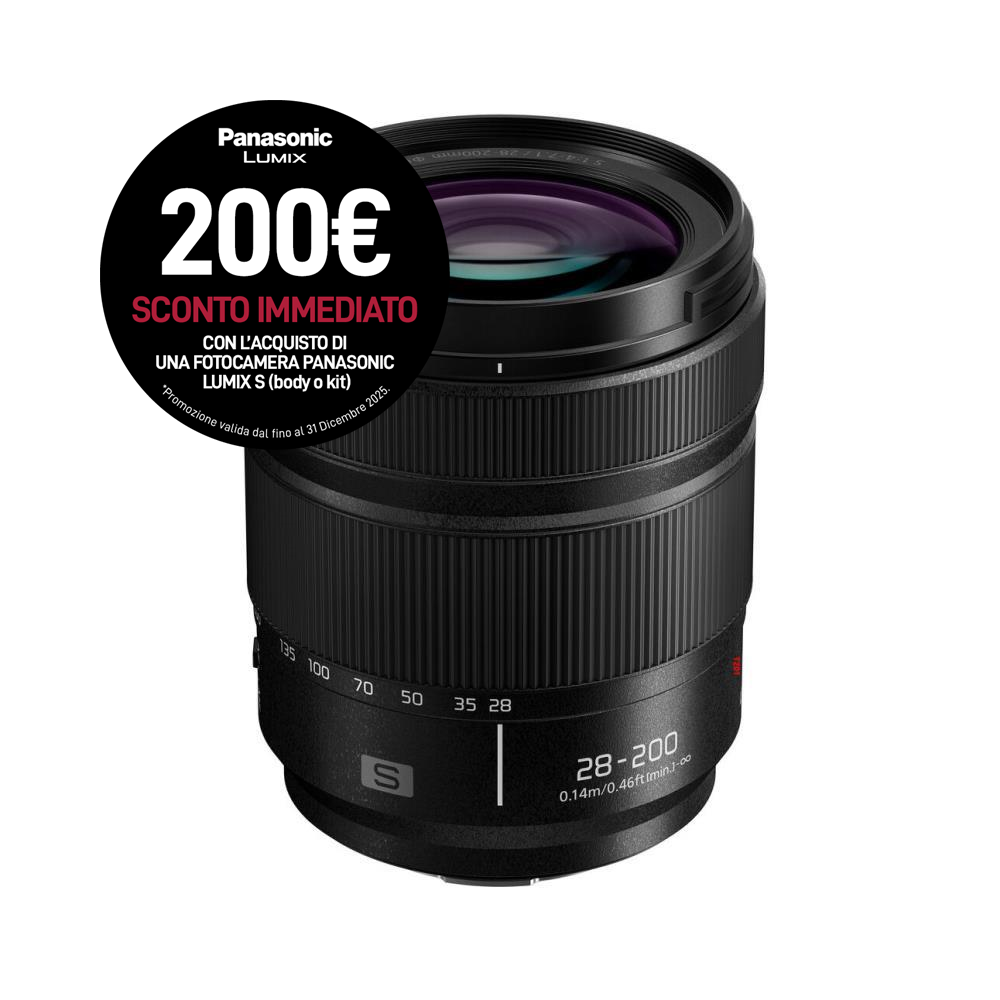 Panasonic Lumix S 28-200mm f/4-7.1 Macro OIS