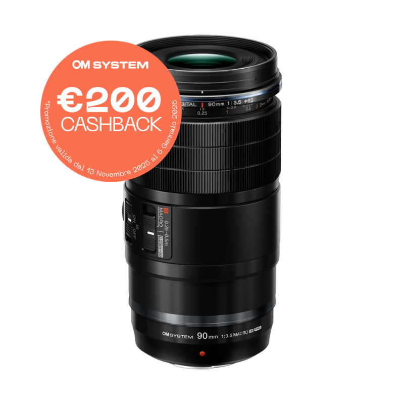 OM System M.Zuiko 90mm F3.5 Macro IS PRO
