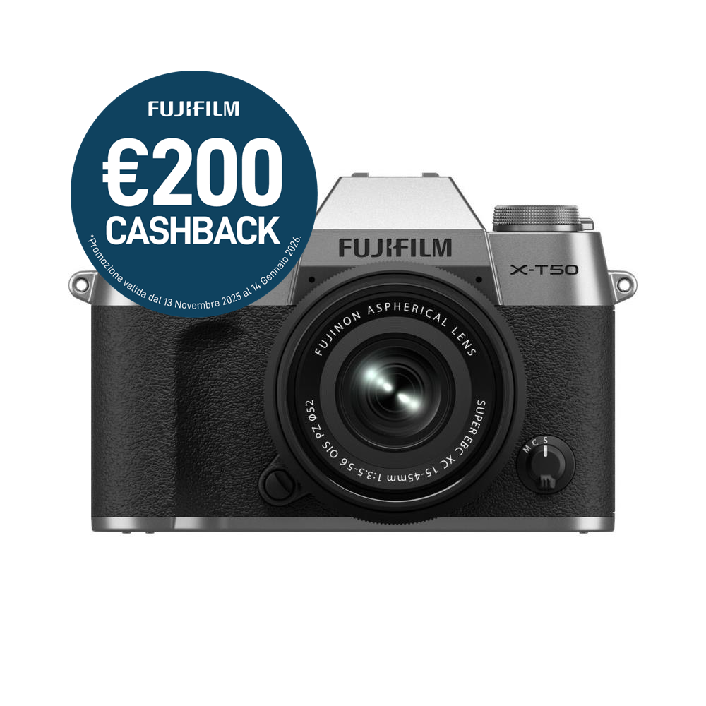 Fujifilm X-T50   XC 15-45mm f/3.5-5.6 OIS PZ - Silver