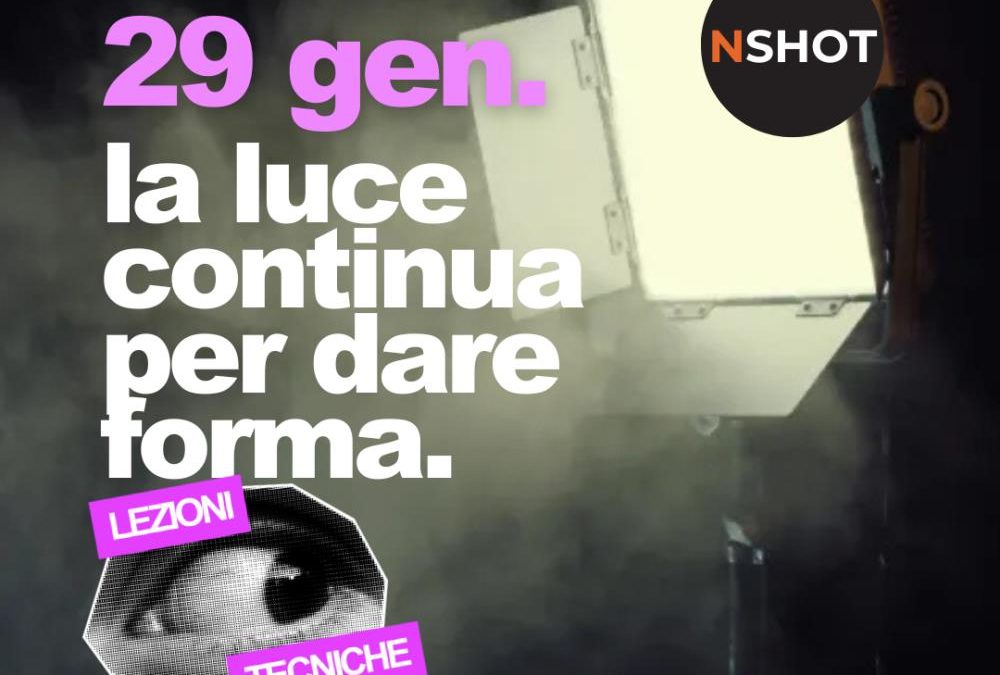 La luce continua: un modo semplice per dare forma