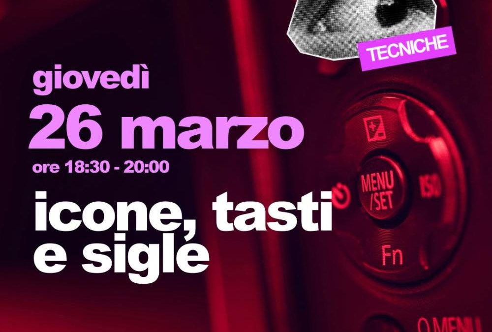 Icone, tasti e sigle: a cosa servono?