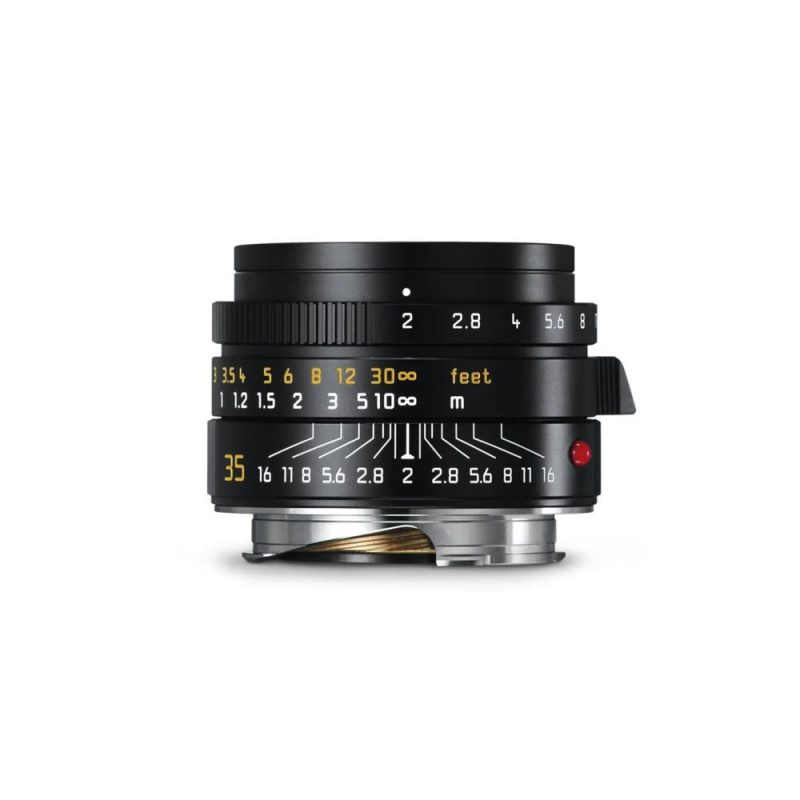 Leica Summicron-M 35mm f/2 Asph. – Black Anodized Finish – Cod. 11673