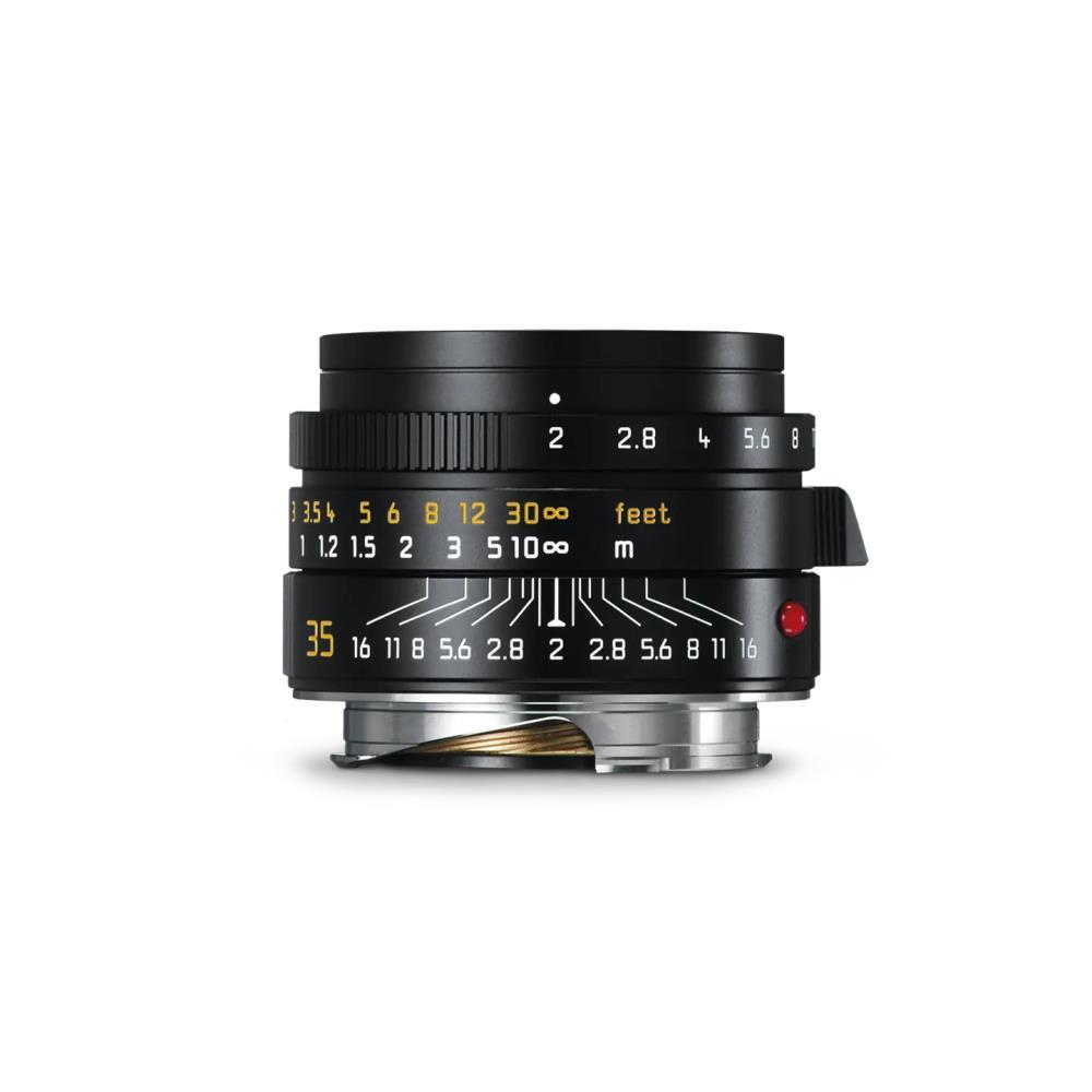 Leica Summicron-M 35mm f/2 Asph. - Black Anodized Finish - Cod. 11673