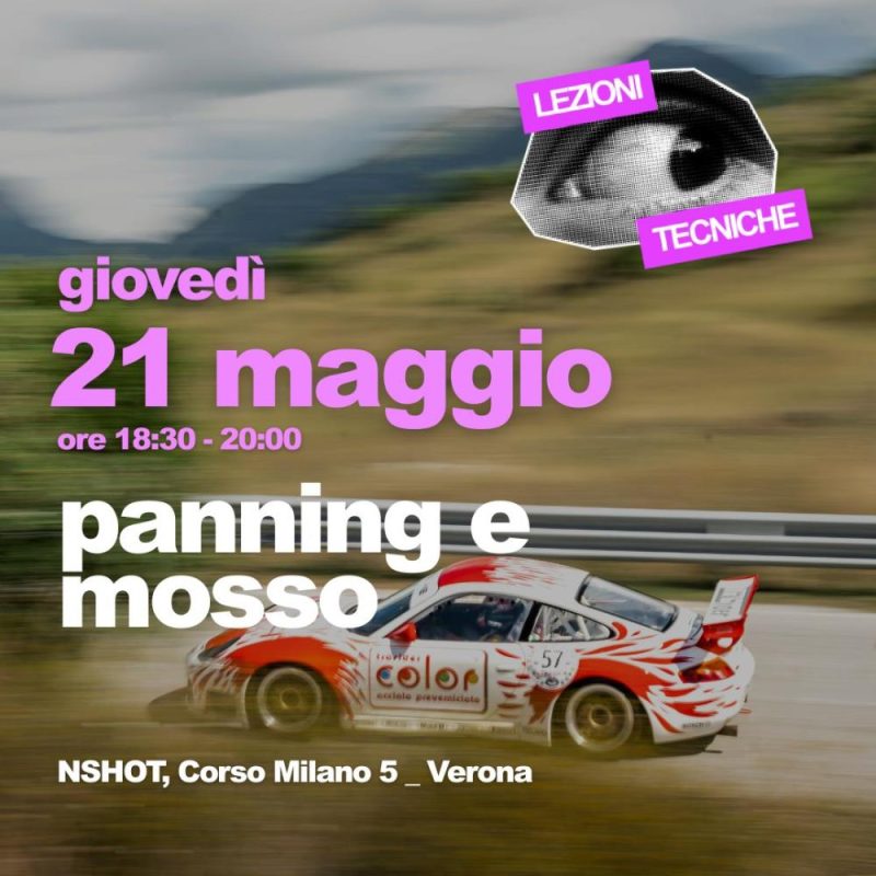 Panning e mosso: come usare il tempo di posa in modo creativo