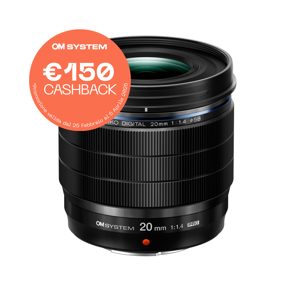 OM System M.Zuiko Digital ED 20mm f/1.4 PRO