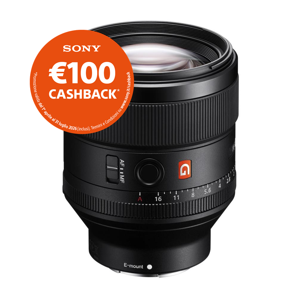 Sony FE 85mm f/1.4 GM