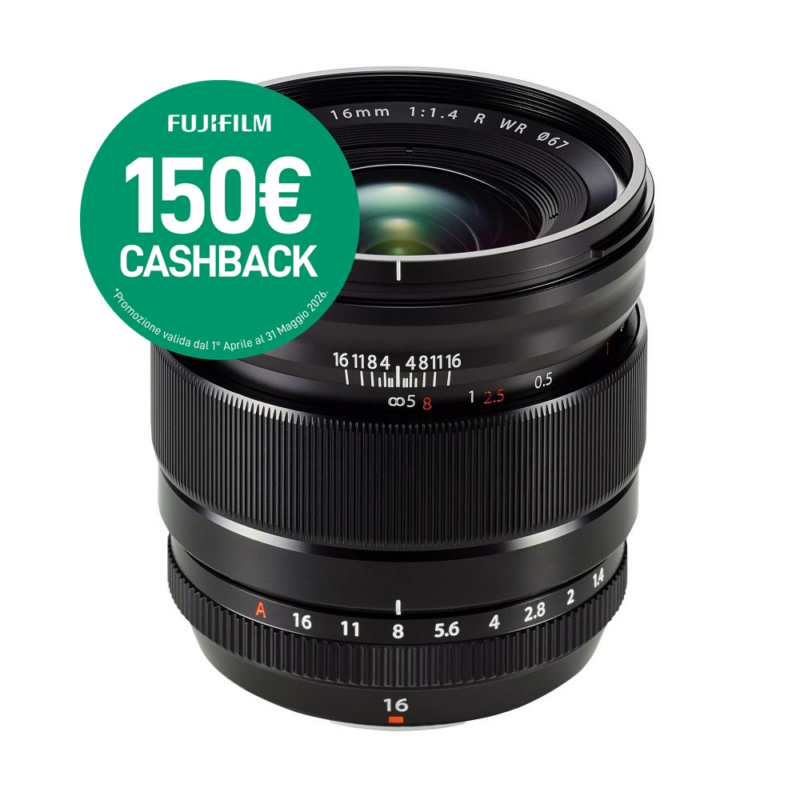 Fujinon XF 16mm f/1.4 R WR