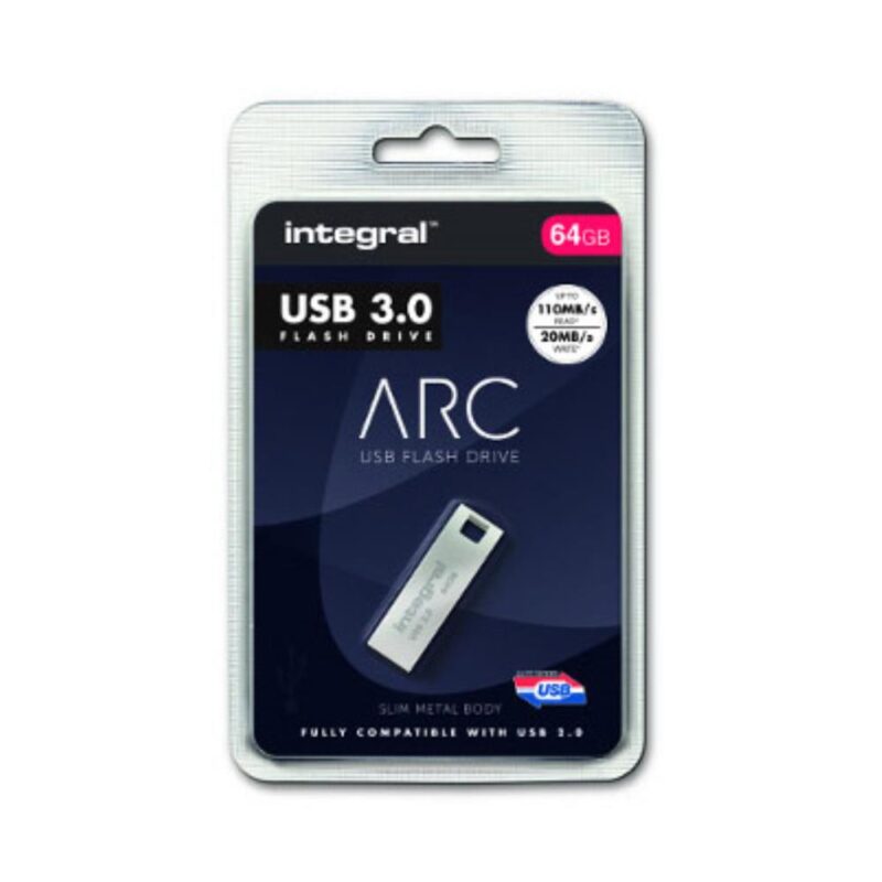 Integral Chiavetta USB 3.0 Arc – 64GB