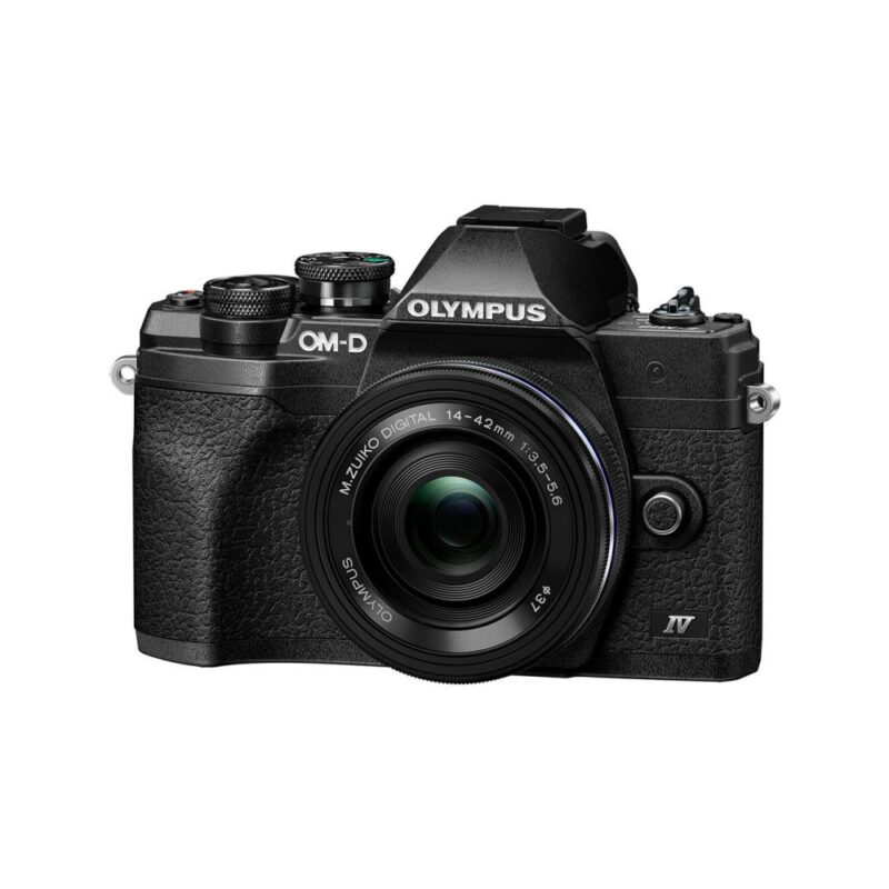 Olympus OM-D E-M10 IV + ED 14-42mm f/3.5-5.6 EZ – Black
