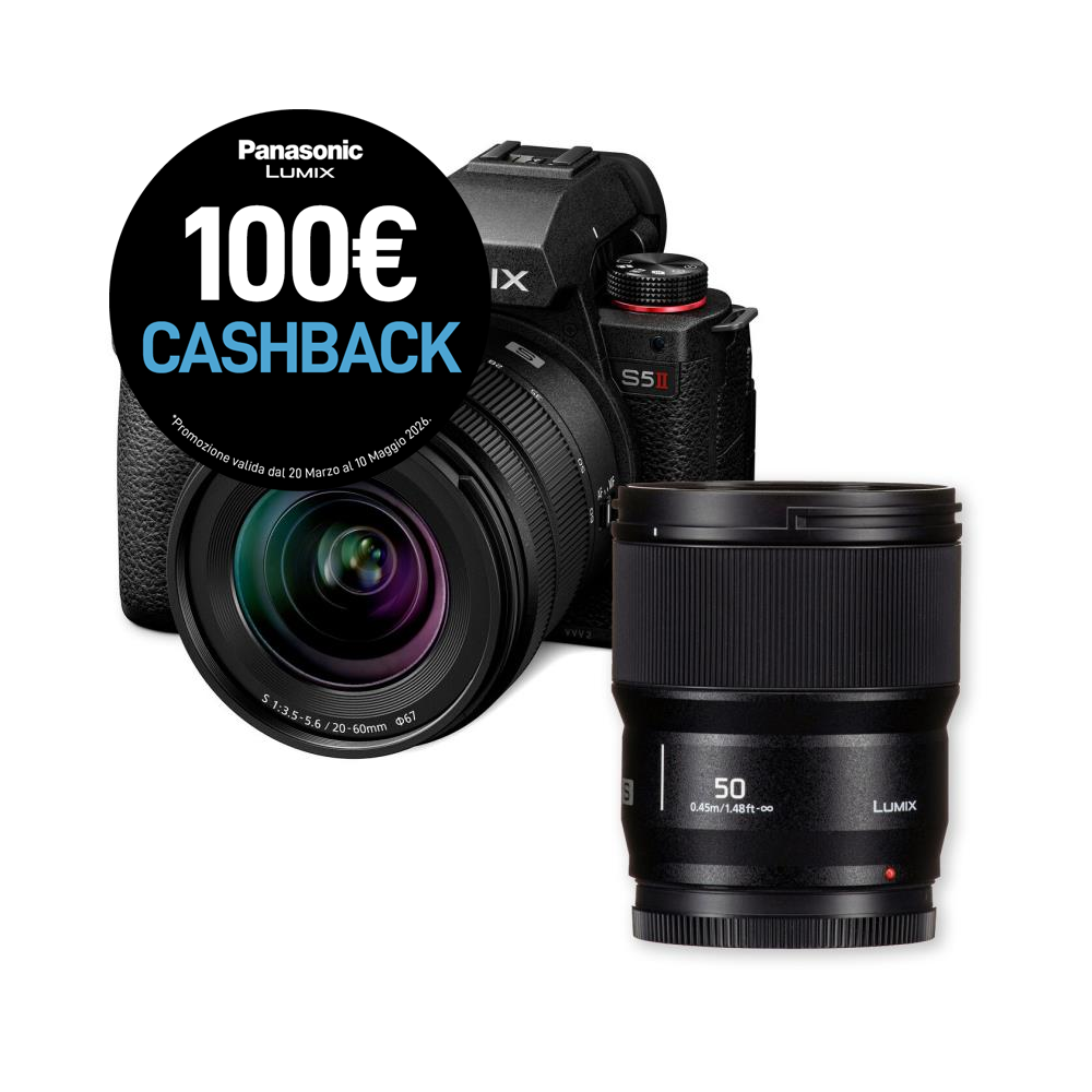 Panasonic S5 II   Lumix S 20-60mm f/3.5-5.6   S 50mm f/1.8