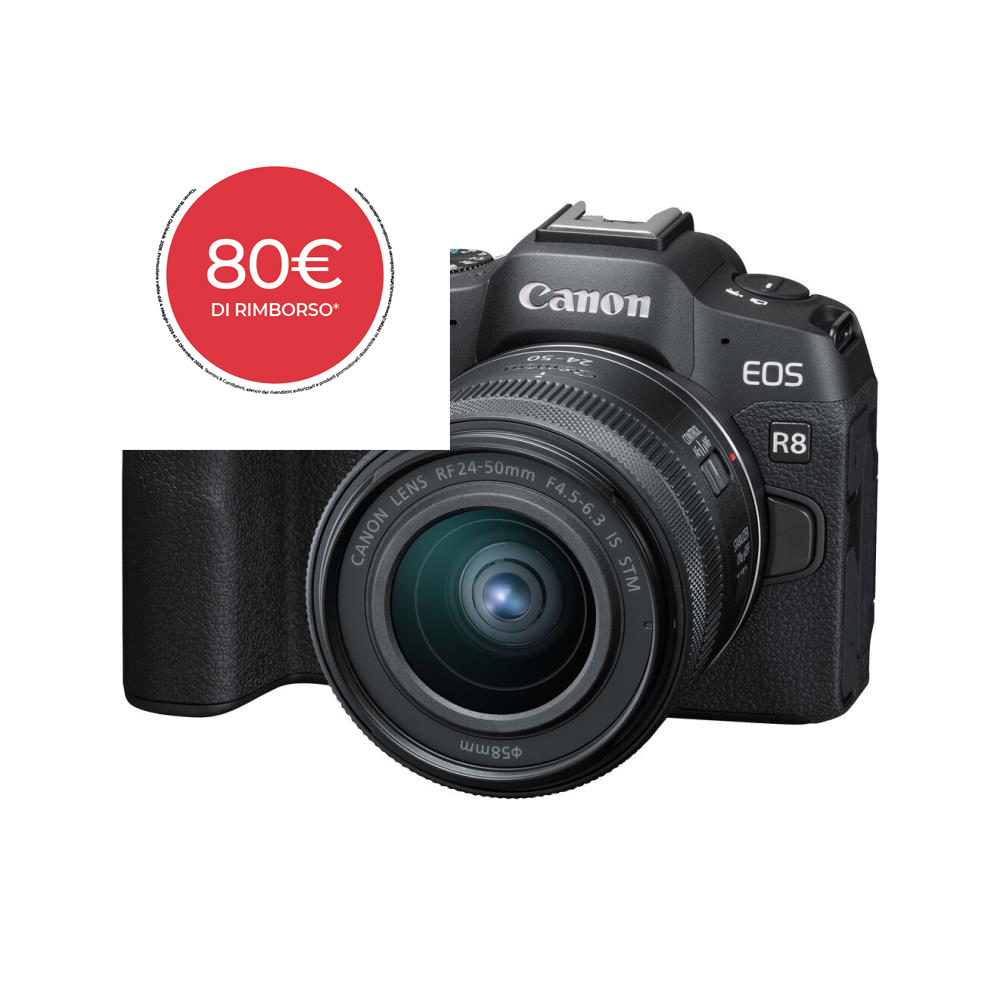 Canon EOS R8   RF 24-50mm f/4.5-6.3 IS STM