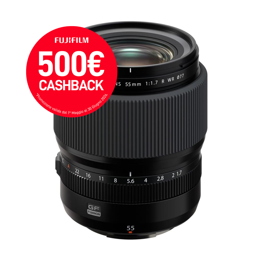 Fujinon GF 55mm f/1.7 R WR